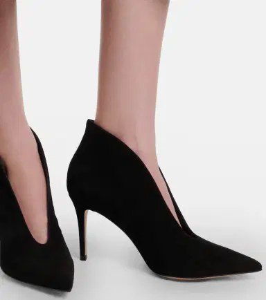 Gianvito Rossi Vania suede pumps | Thumbnail 6