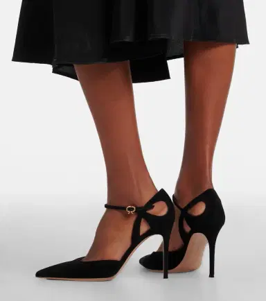 Gianvito Rossi Suede pumps | Thumbnail 6 Gianvito Rossi Suede pumps | Thumbnail 6