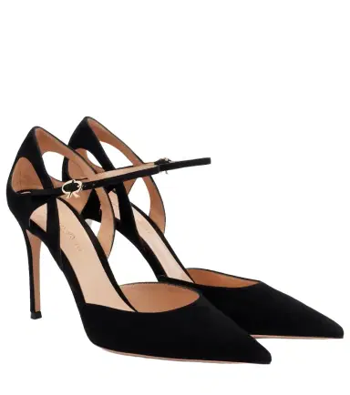 Gianvito Rossi Suede pumps | Thumbnail 1 Gianvito Rossi Suede pumps | Thumbnail 1