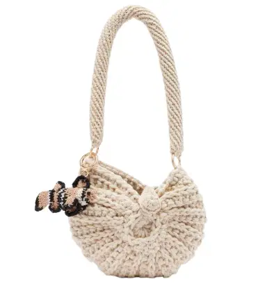 Poupette St Barth Praia Small crochet shoulder bag | Thumbnail 1 Poupette St Barth Praia Small crochet shoulder bag | Thumbnail 1