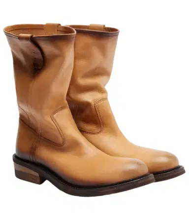 Miu Miu Foule leather ankle boots | Thumbnail 1