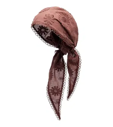 Poupette St Barth Aura embroidered cotton scarf | Thumbnail 1