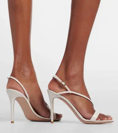 Gianvito Rossi Patent leather slingback sandals | Thumbnail 5 Gianvito Rossi Patent leather slingback sandals | Thumbnail 5