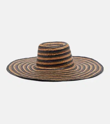 Poupette St Barth Angel striped sun hat | Thumbnail 3