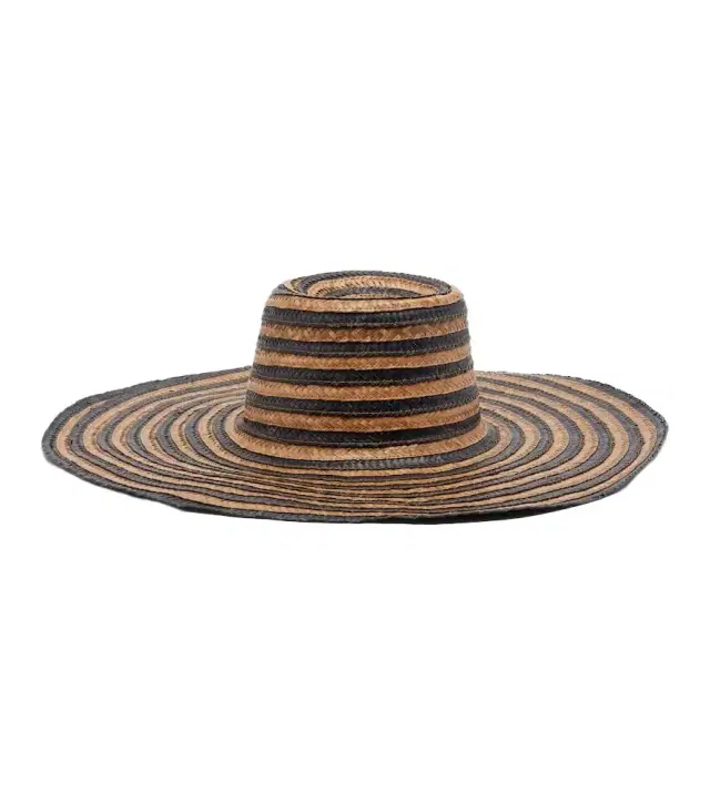Poupette St Barth Angel striped sun hat