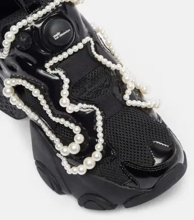 Noir Kei Ninomiya x Reebok embellished platform sneakers | Thumbnail 2