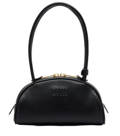Miu Miu Beau Small leather bowling bag | Thumbnail 1