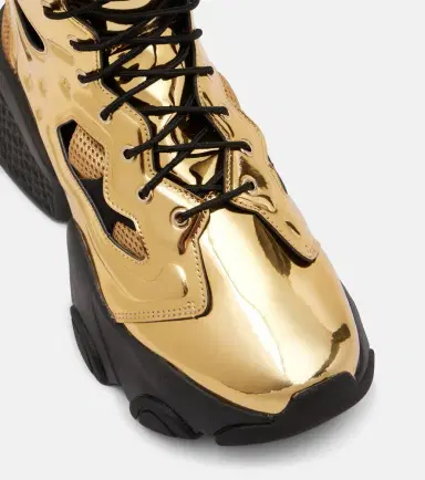Noir Kei Ninomiya x Reebok metallic-effect cutout platform ankle boots | Thumbnail 5
