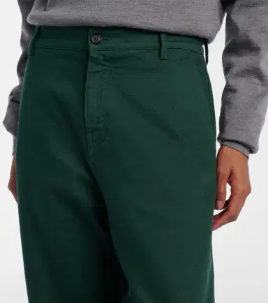 Miu Miu Cotton gabardine straight pants | Thumbnail 5 Miu Miu Cotton gabardine straight pants | Thumbnail 5