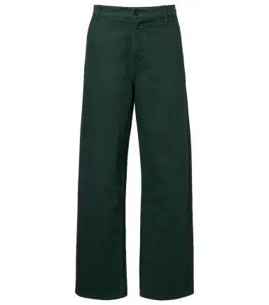 Miu Miu Cotton gabardine straight pants | Thumbnail 1 Miu Miu Cotton gabardine straight pants | Thumbnail 1