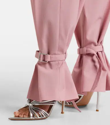 Gianvito Rossi Metallic leather slingback sandals | Thumbnail 5