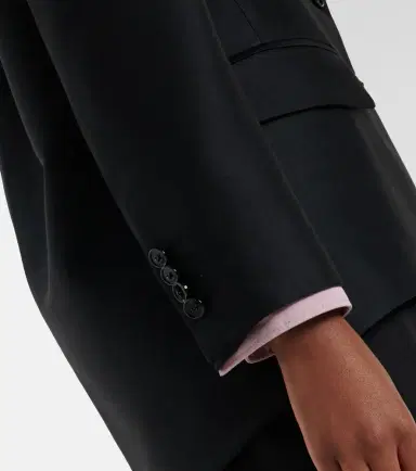 Balenciaga Wool and silk blazer | Thumbnail 6 Balenciaga Wool and silk blazer | Thumbnail 6