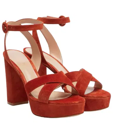 Gianvito Rossi Sabrina suede platform sandals | Thumbnail 1 Gianvito Rossi Sabrina suede platform sandals | Thumbnail 1