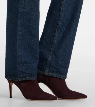 Gianvito Rossi Levy suede ankle boots | Thumbnail 5 Gianvito Rossi Levy suede ankle boots | Thumbnail 5
