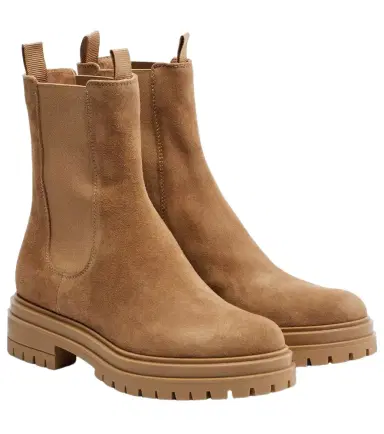 Gianvito Rossi Chester suede Chelsea boots | Thumbnail 1
