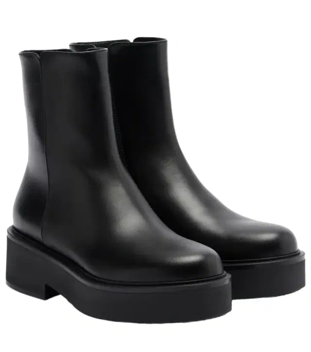 Gianvito Rossi Hiro leather ankle boots