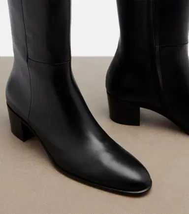 Gianvito Rossi Spencer knee-high leather boots | Thumbnail 3 Gianvito Rossi Spencer knee-high leather boots | Thumbnail 3