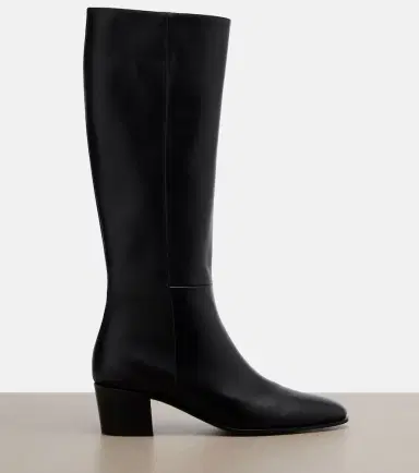 Gianvito Rossi Spencer knee-high leather boots | Thumbnail 4 Gianvito Rossi Spencer knee-high leather boots | Thumbnail 4