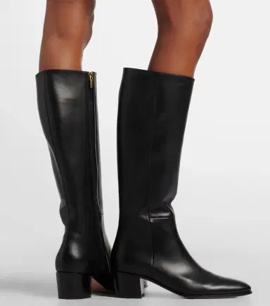 Gianvito Rossi Spencer knee-high leather boots | Thumbnail 5 Gianvito Rossi Spencer knee-high leather boots | Thumbnail 5