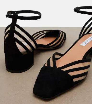 Aquazzura Alana suede pumps | Thumbnail 4 Aquazzura Alana suede pumps | Thumbnail 4