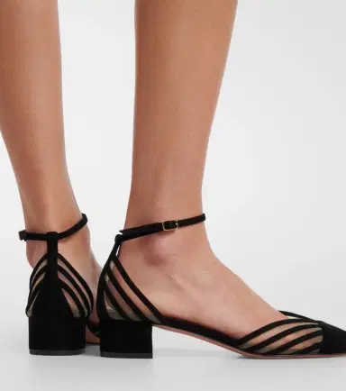 Aquazzura Alana suede pumps | Thumbnail 6 Aquazzura Alana suede pumps | Thumbnail 6
