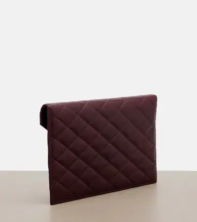 Saint Laurent Cassandre quilted leather pouch | Thumbnail 2
