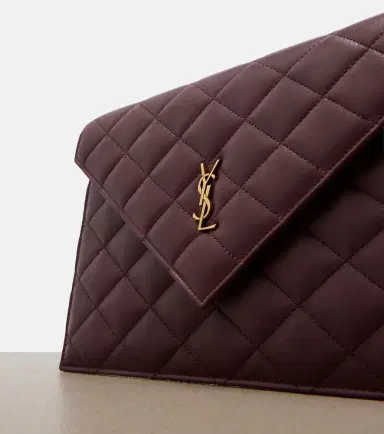 Saint Laurent Cassandre quilted leather pouch | Thumbnail 3