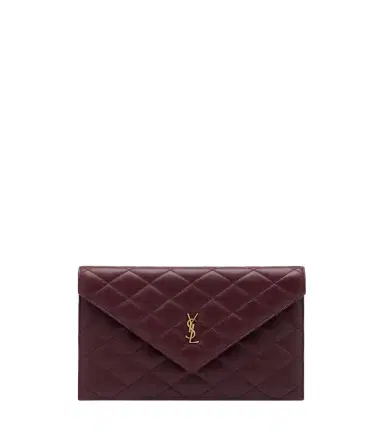 Saint Laurent Cassandre quilted leather pouch | Thumbnail 1