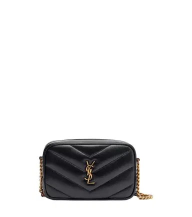 Saint Laurent Loulou Mini quilted leather camera bag | Thumbnail 1 Saint Laurent Loulou Mini quilted leather camera bag | Thumbnail 1