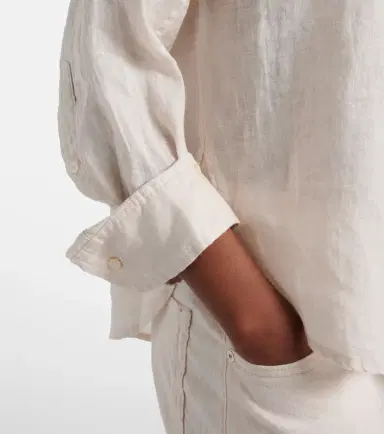 Citizens of Humanity Kayla Shrunken linen shirt | Thumbnail 2 Citizens of Humanity Kayla Shrunken linen shirt | Thumbnail 2