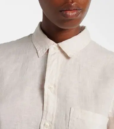 Citizens of Humanity Kayla Shrunken linen shirt | Thumbnail 4 Citizens of Humanity Kayla Shrunken linen shirt | Thumbnail 4