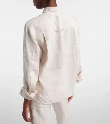 Citizens of Humanity Kayla Shrunken linen shirt | Thumbnail 5 Citizens of Humanity Kayla Shrunken linen shirt | Thumbnail 5