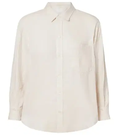 Citizens of Humanity Kayla Shrunken linen shirt | Thumbnail 1 Citizens of Humanity Kayla Shrunken linen shirt | Thumbnail 1