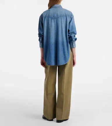 Citizens of Humanity Aurora cotton and linen wide-leg pants | Thumbnail 3