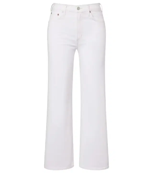 Harper Crop wide-leg jeans