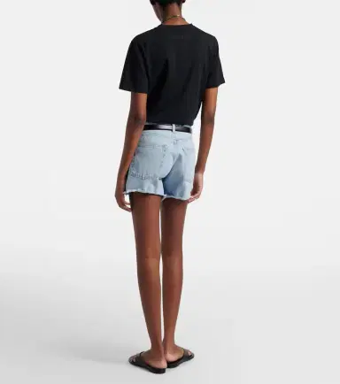 AGOLDE Parker Long distressed denim shorts | Thumbnail 4 AGOLDE Parker Long distressed denim shorts | Thumbnail 4
