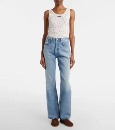 AGOLDE Leena flared jeans | Thumbnail 4