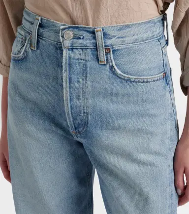 AGOLDE Luna faded barrel-leg jeans | Thumbnail 2