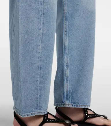 AGOLDE Luna faded barrel-leg jeans | Thumbnail 6