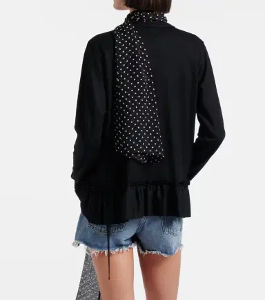 AGOLDE Parker denim shorts | Thumbnail 6
