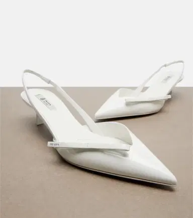 Prada Patent leather slingback pumps | Thumbnail 4 Prada Patent leather slingback pumps | Thumbnail 4