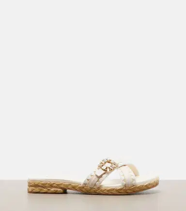 Roger Vivier Espa embellished leather mules | Thumbnail 2 Roger Vivier Espa embellished leather mules | Thumbnail 2
