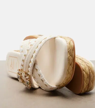 Roger Vivier Espa embellished leather mules | Thumbnail 4 Roger Vivier Espa embellished leather mules | Thumbnail 4