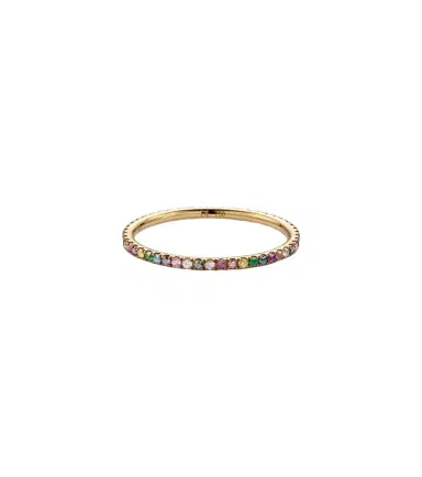 Ileana Makri 18kt gold ring with gemstones | Thumbnail 1 Ileana Makri 18kt gold ring with gemstones | Thumbnail 1