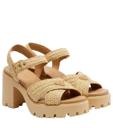 Prada Crochet sandals | Thumbnail 1
