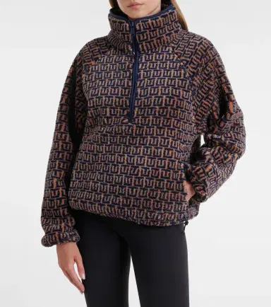 The Upside Castilla Harlow fleece half-zip sweatshirt | Thumbnail 3 The Upside Castilla Harlow fleece half-zip sweatshirt | Thumbnail 3