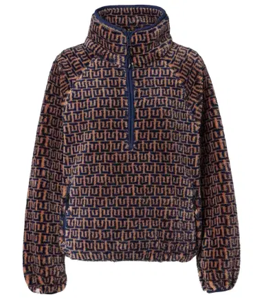 The Upside Castilla Harlow fleece half-zip sweatshirt | Thumbnail 1 The Upside Castilla Harlow fleece half-zip sweatshirt | Thumbnail 1