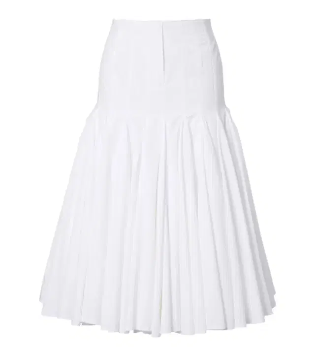 Jacquemus Agave cotton poplin midi skirt