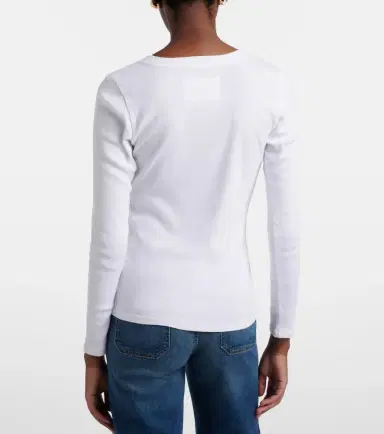 Nili Lotan Jordan ribbed-knit cotton Henley shirt | Thumbnail 7 Nili Lotan Jordan ribbed-knit cotton Henley shirt | Thumbnail 7