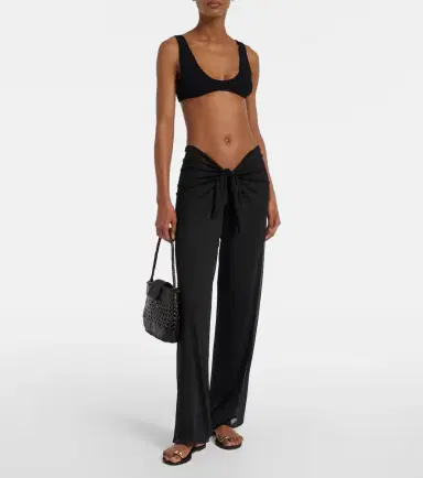 ViX Paula Hermanny Pareo draped wide-leg pants | Thumbnail 3 ViX Paula Hermanny Pareo draped wide-leg pants | Thumbnail 3